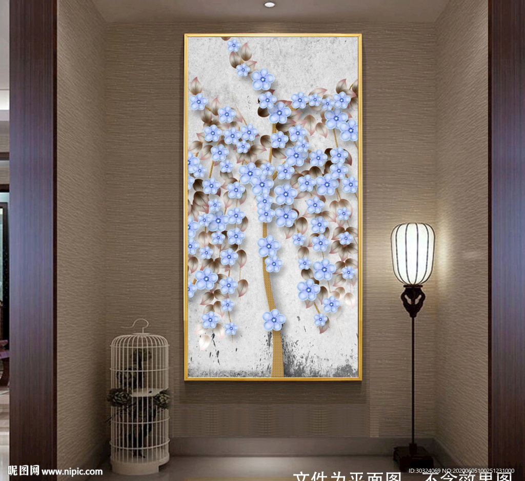 发财树玄关