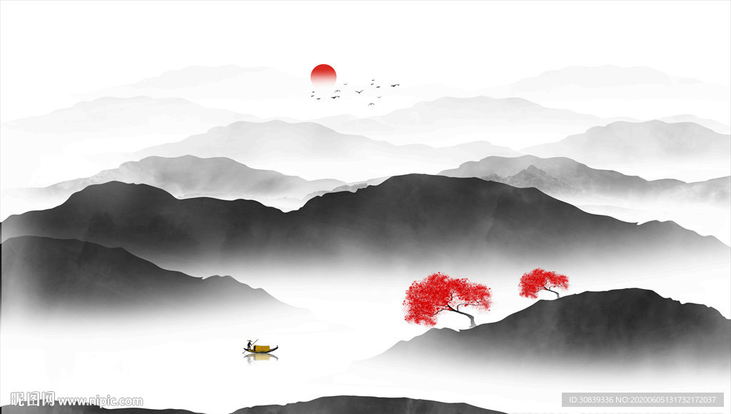 山水画