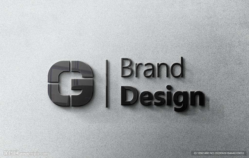 logo墙效果图
