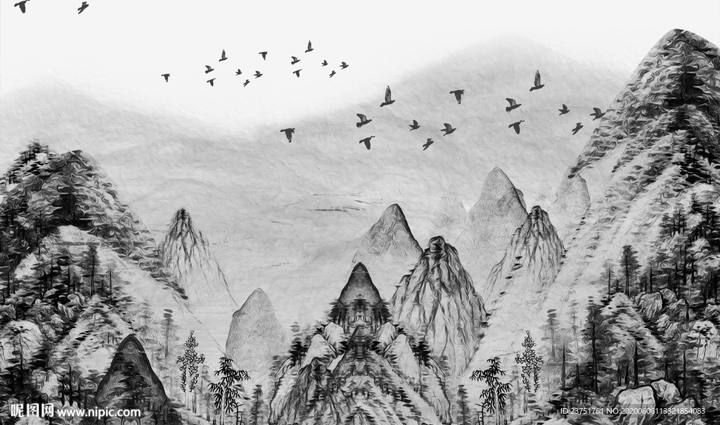 山水画