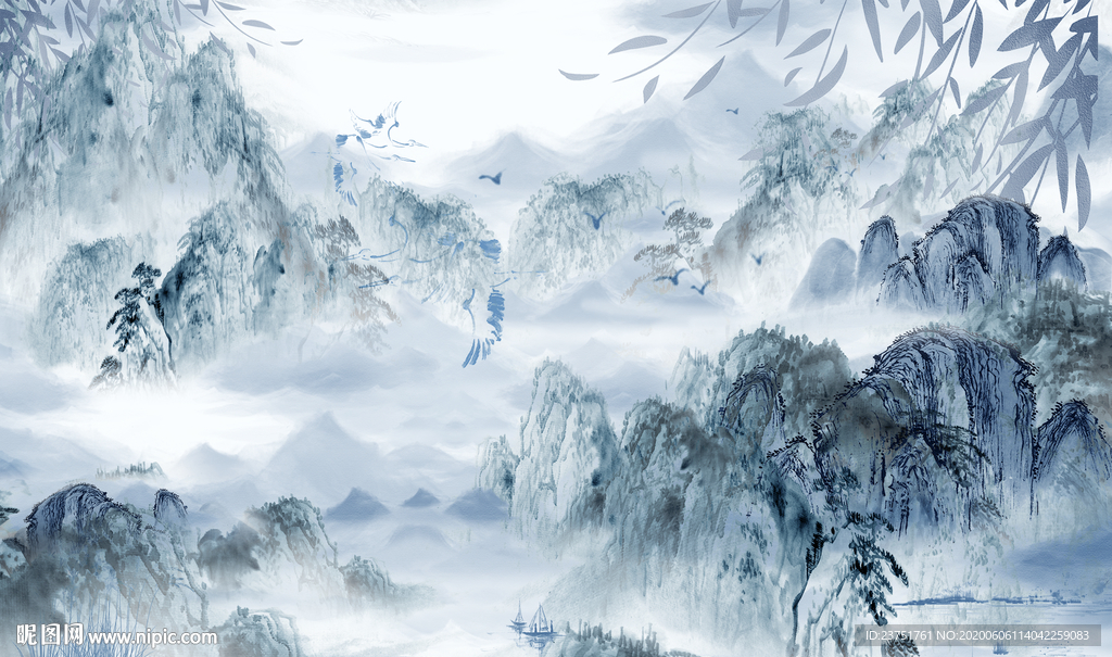 水墨山水