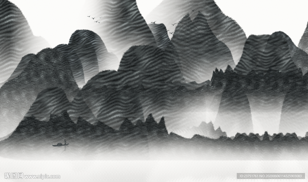水墨山水