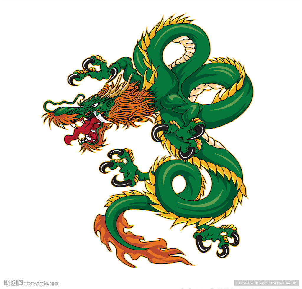 卡通龙