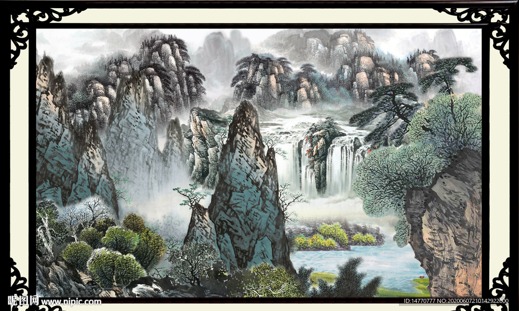 山水画