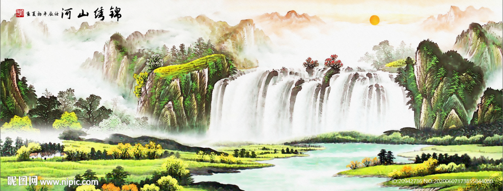 国画山水国画山水国画