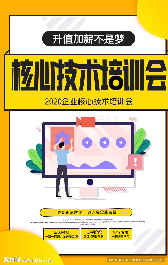 培训海报
