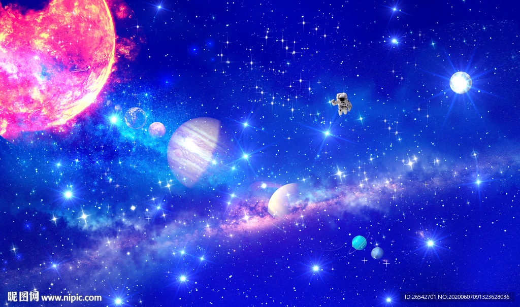 星空背景星空