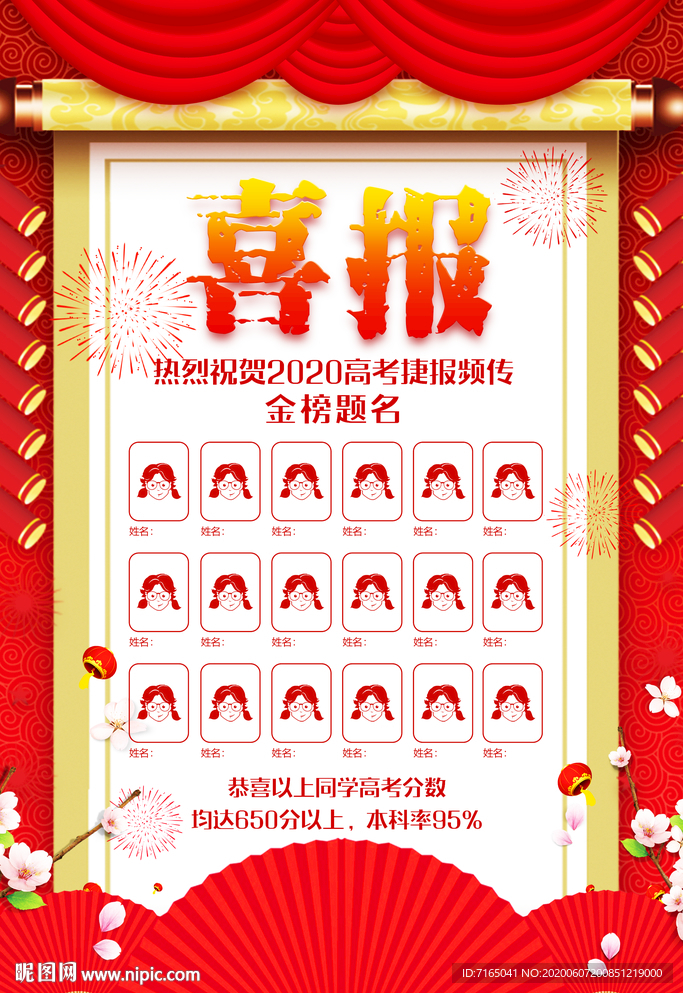 喜报 学校喜报 企业喜报 高考