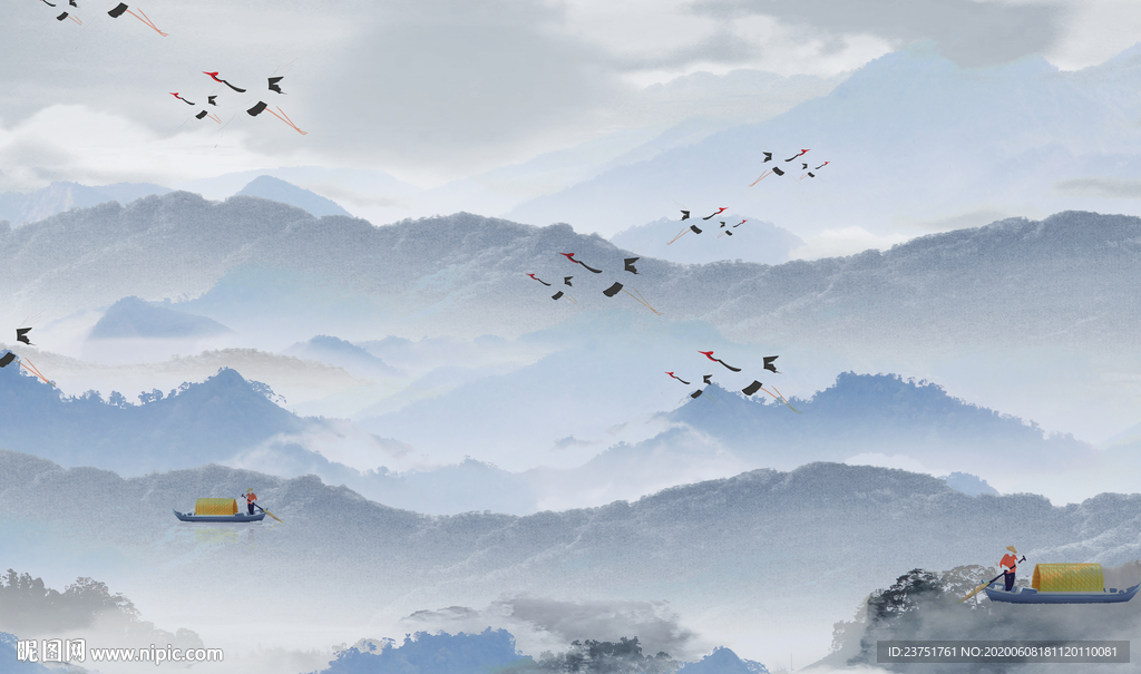 山水画