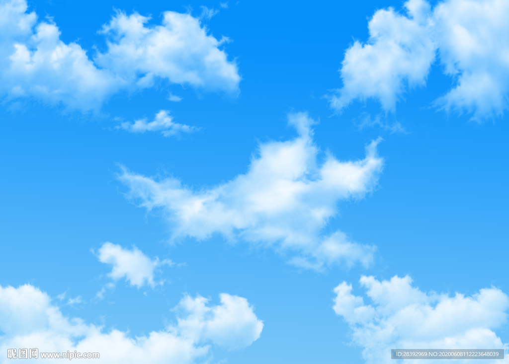 蓝天白云