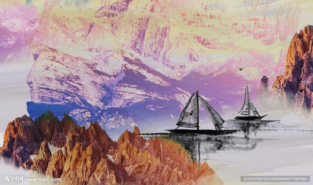 山水画