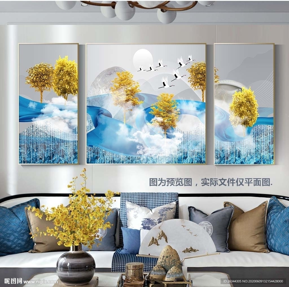 发财树装饰画