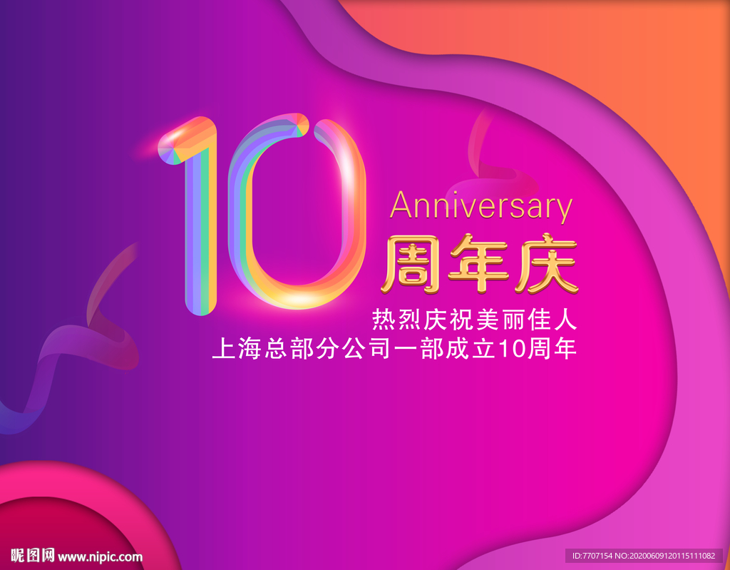 10周年庆 会议背景