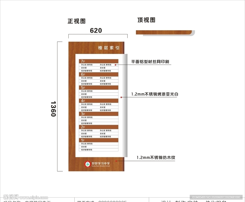 楼层索引