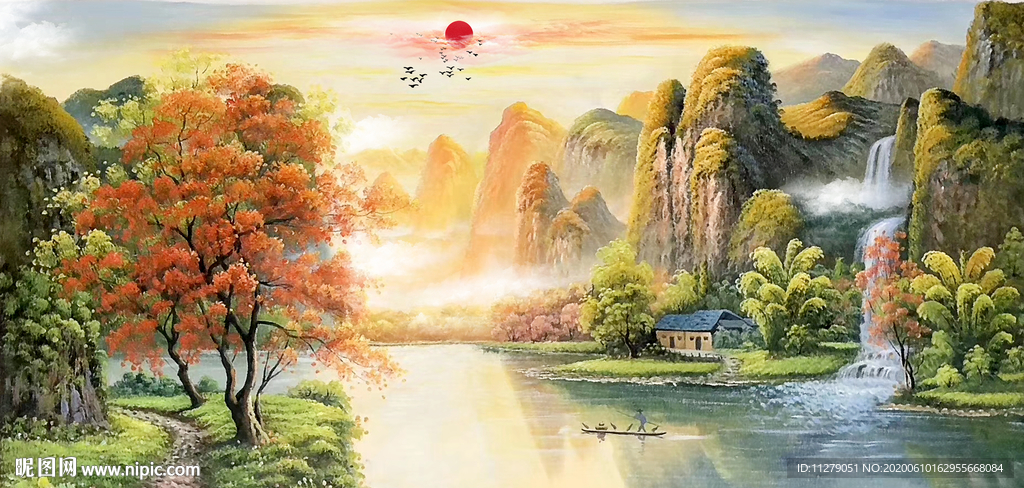 风景油画