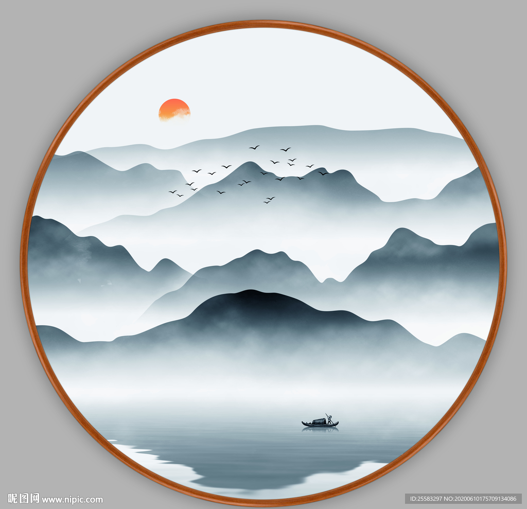 山水画