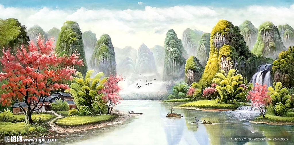 风景油画