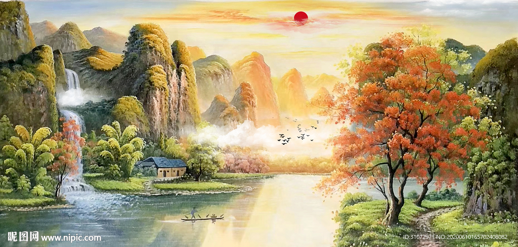 风景油画