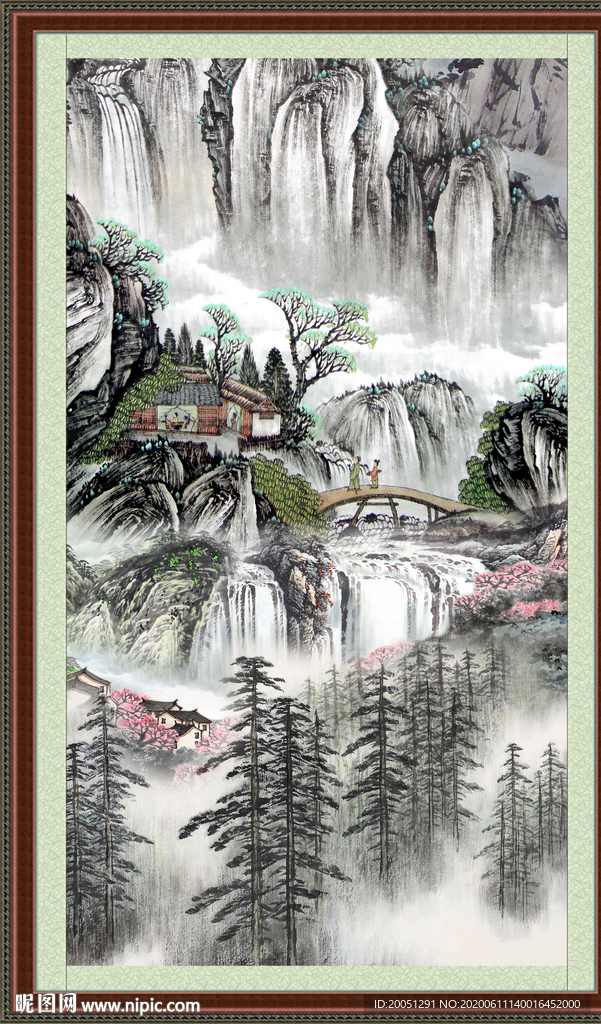 国画山水画