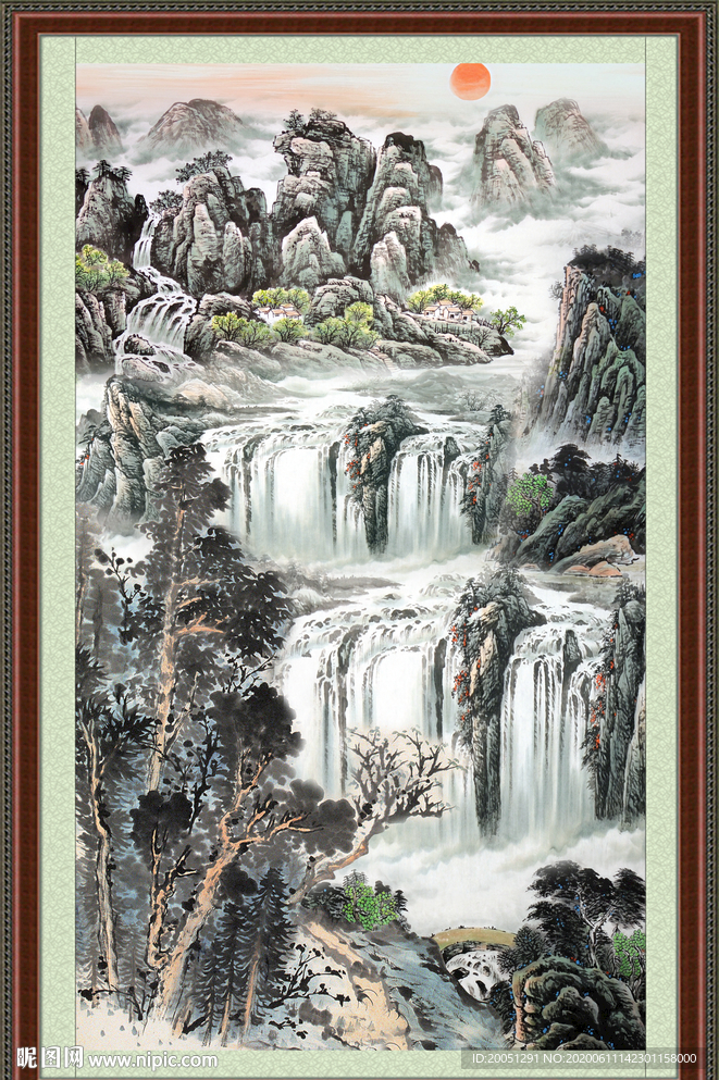 国画山水