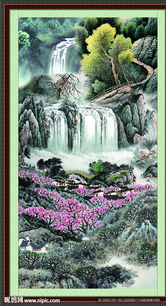 国画山水画