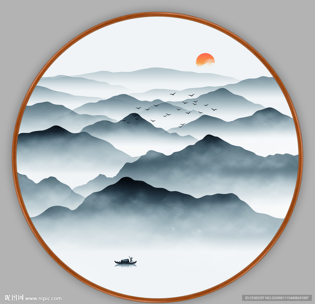 山水画