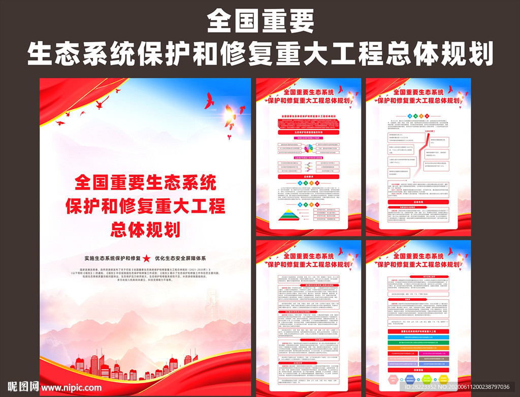 重要生态系统保护和修复总体规划