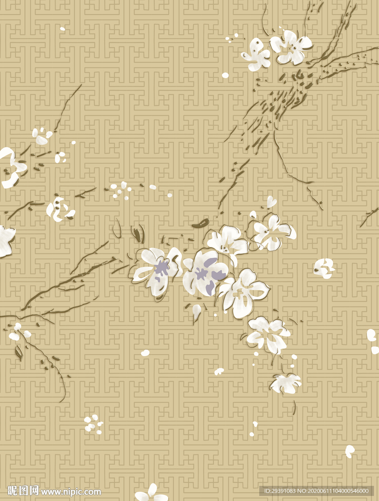 手绘花鸟图
