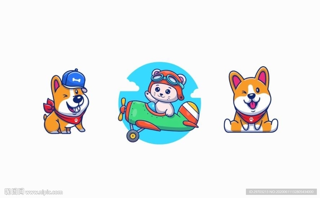 卡通动物
