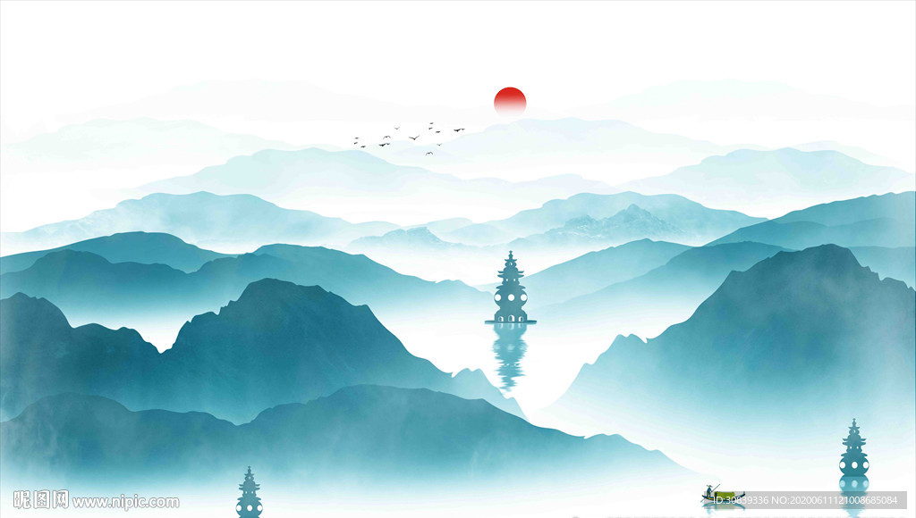 山水画