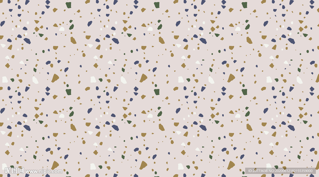 几何水磨石图案