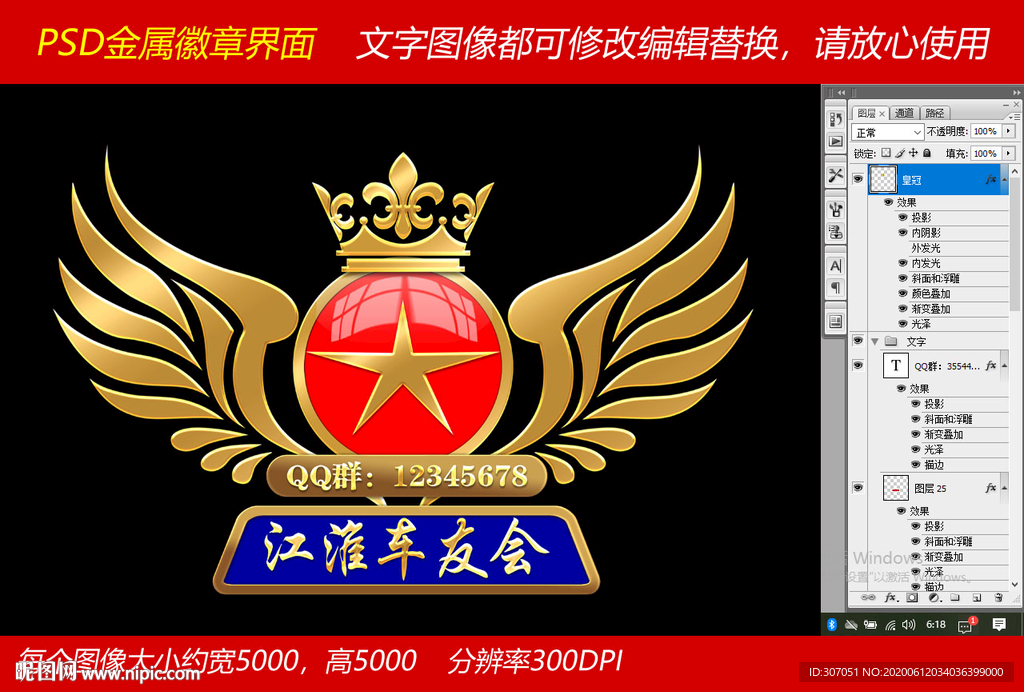 车友会车标