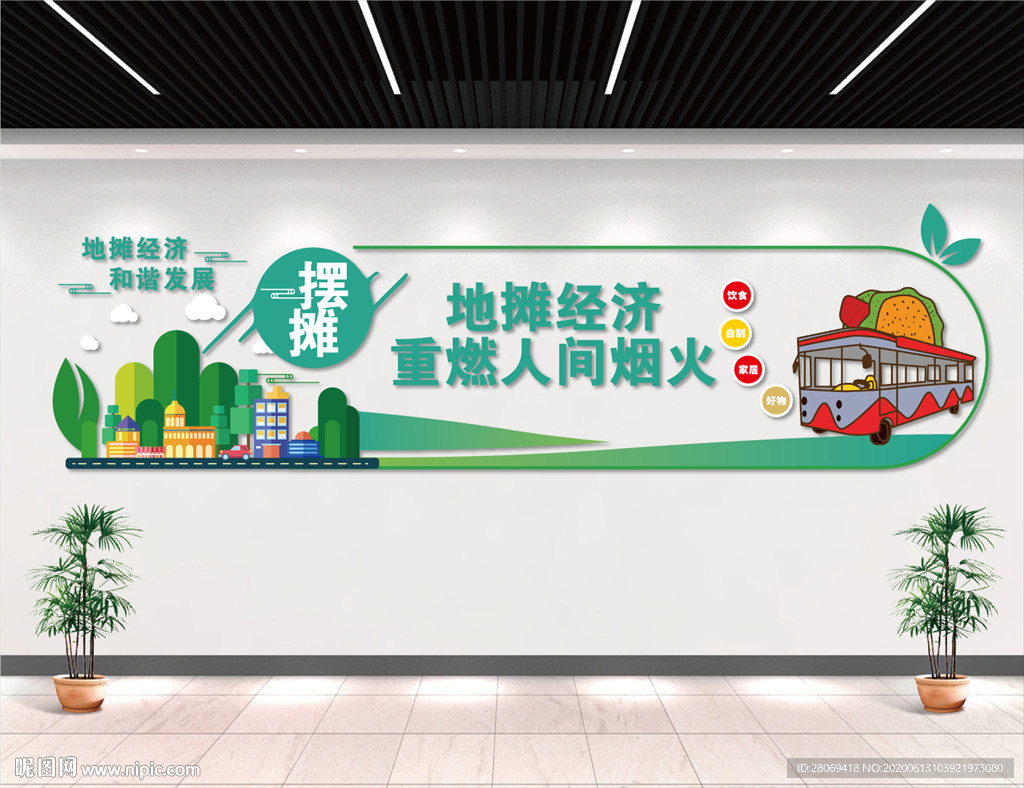 地摊经济宣传