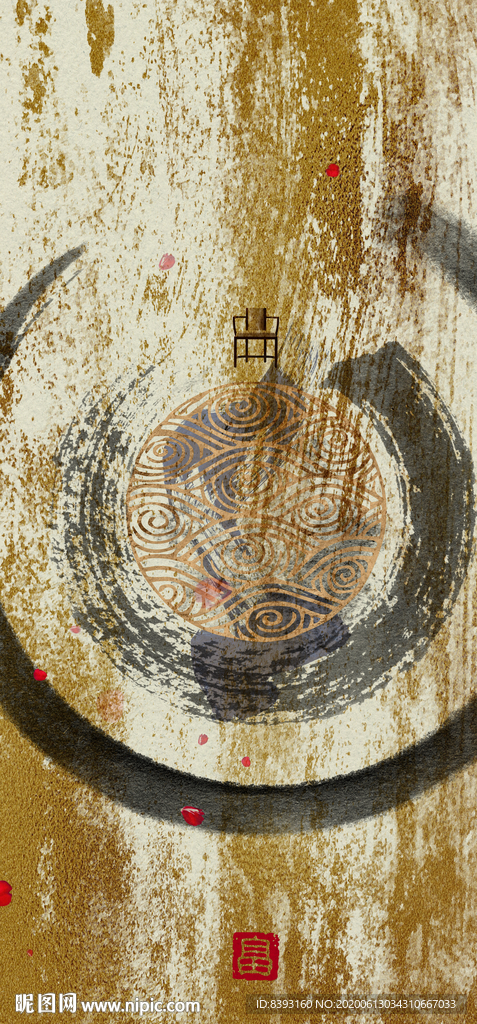 复古插画