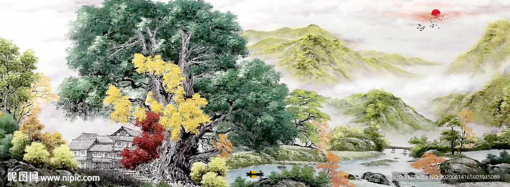山水画