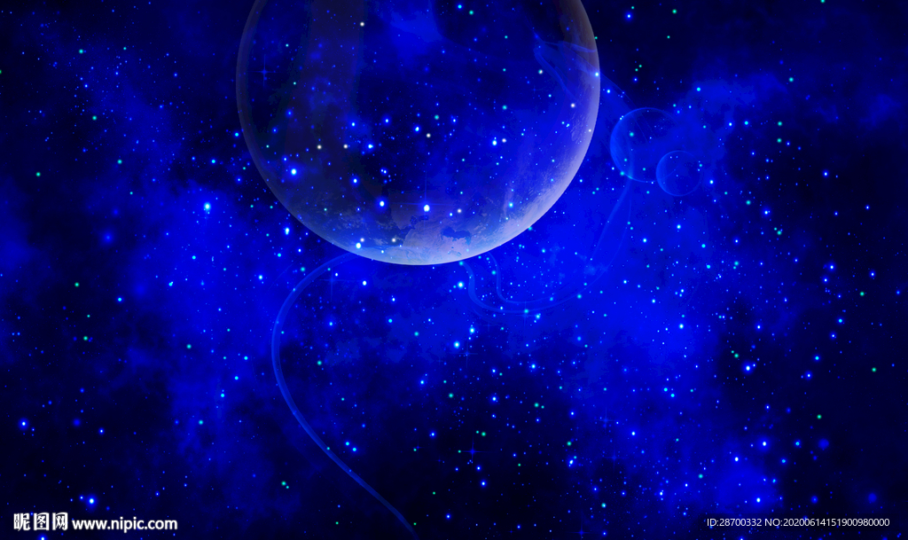 蓝色星空