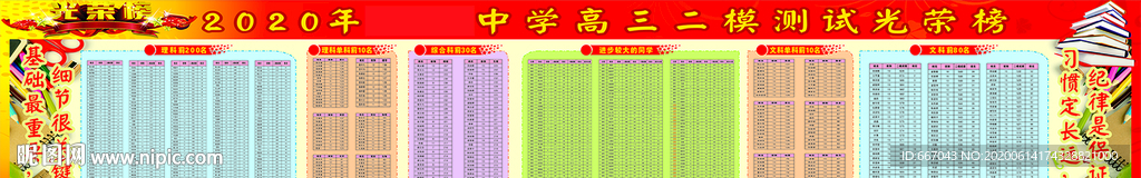 学生光荣榜
