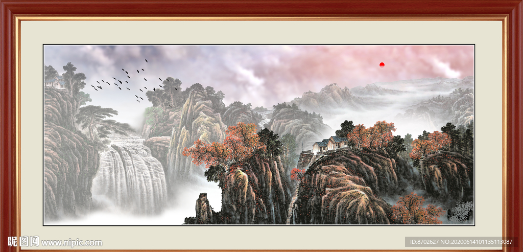 国画山水