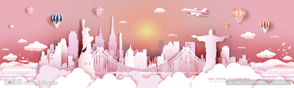 世界建筑剪影