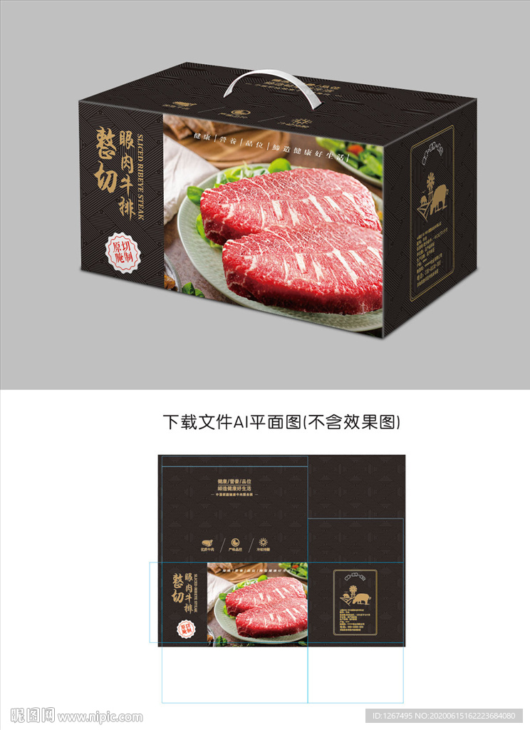 牛排包装