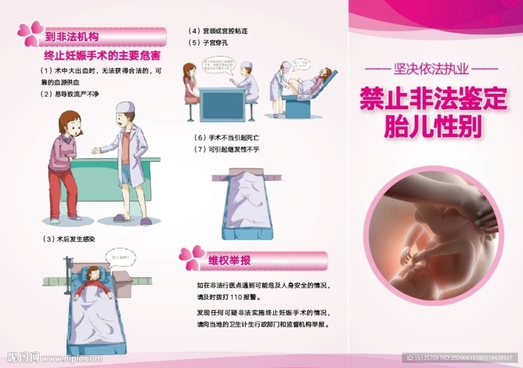禁止非法鉴定胎儿性别