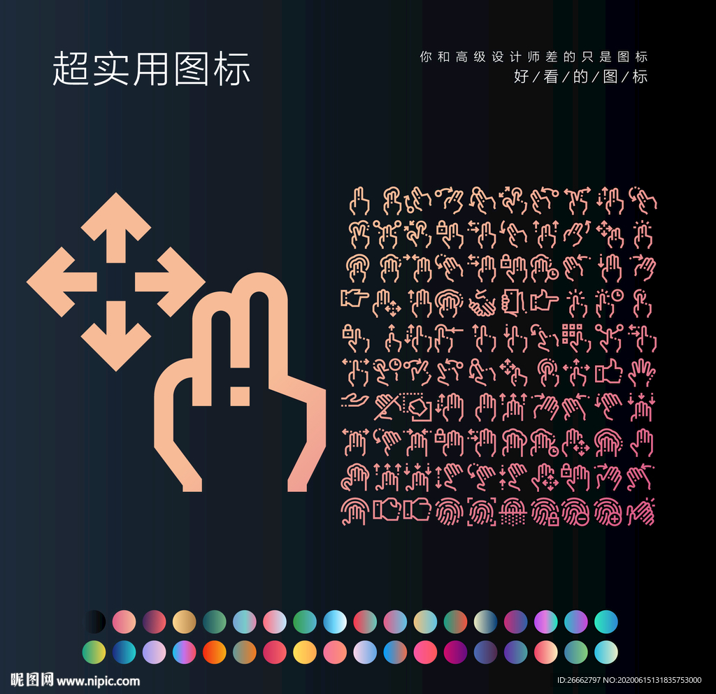 各种手势