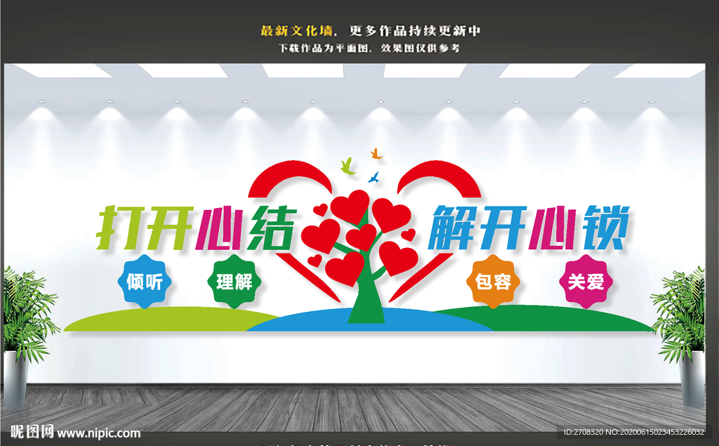 心理咨询文化墙