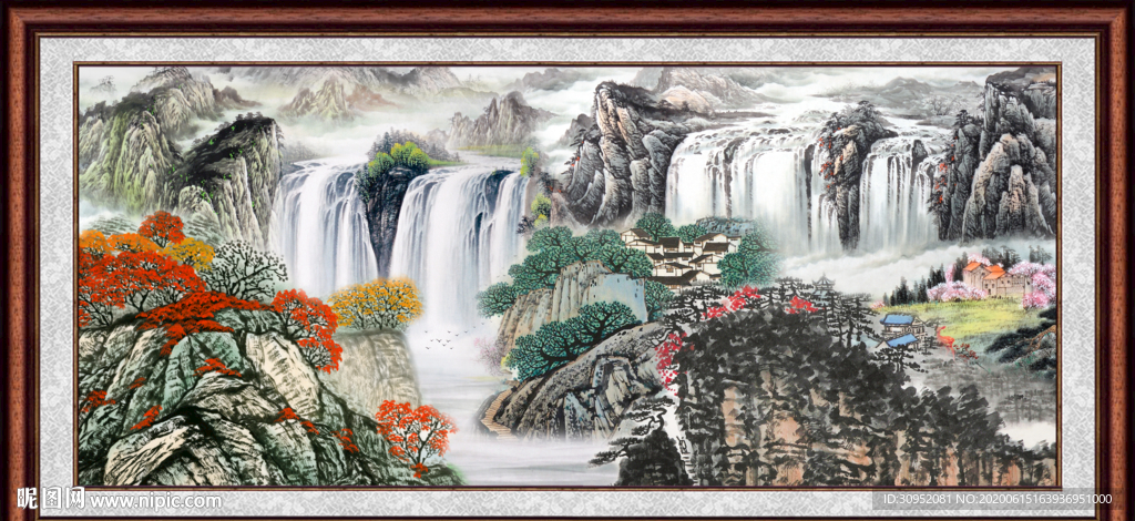 山水画 山