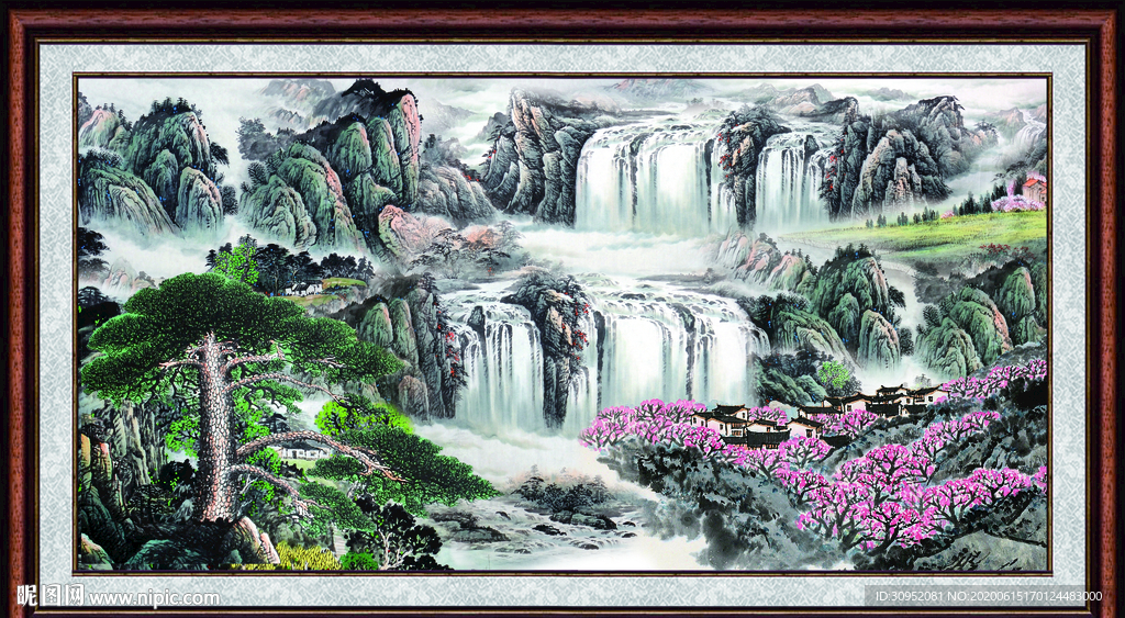 山水画