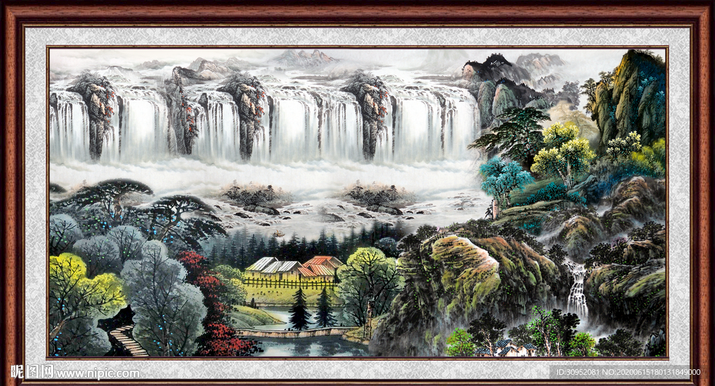 山水画
