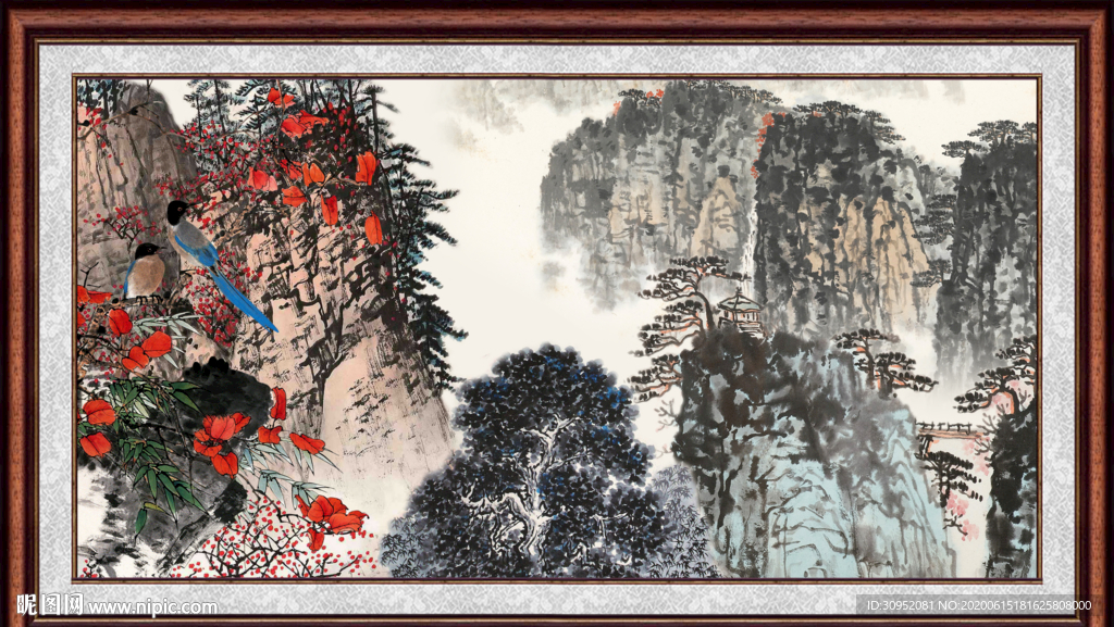 国画山水