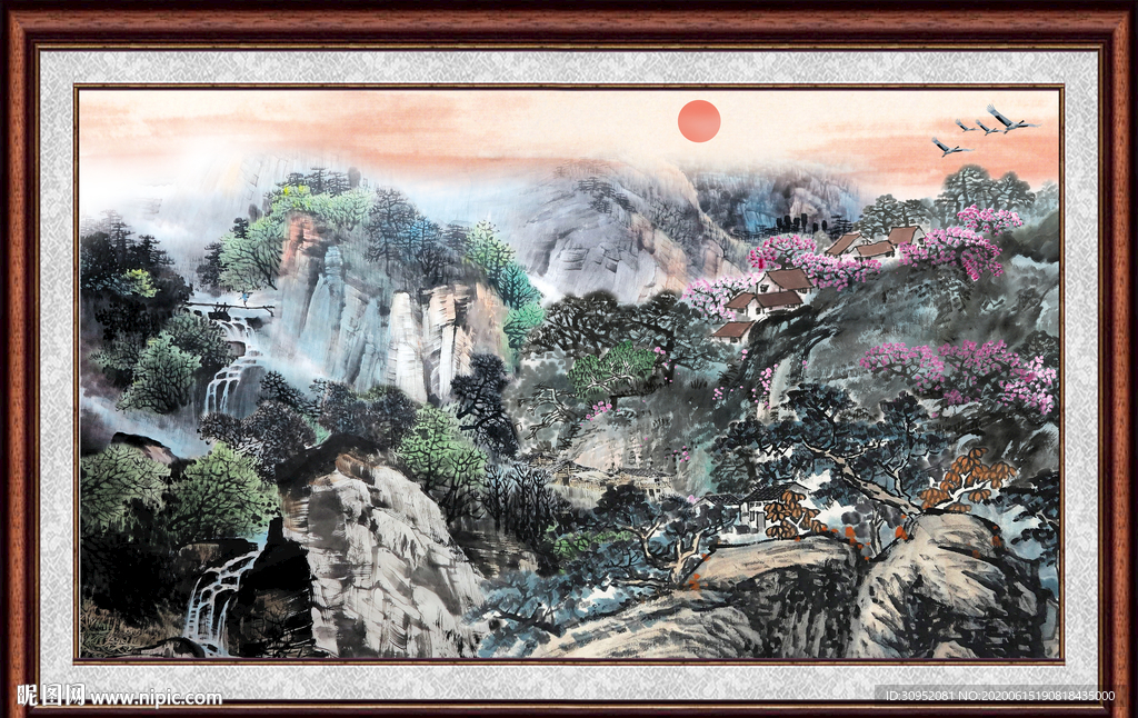 风景如画