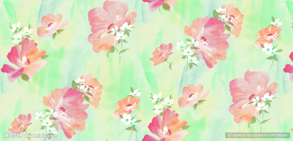 韩式小花壁纸