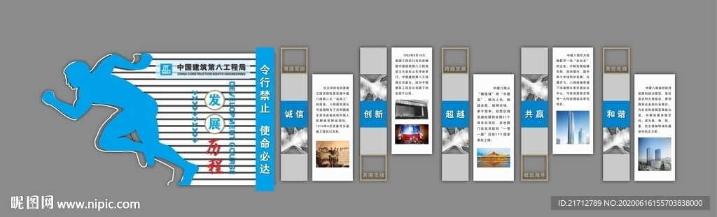 中建八局发展历程